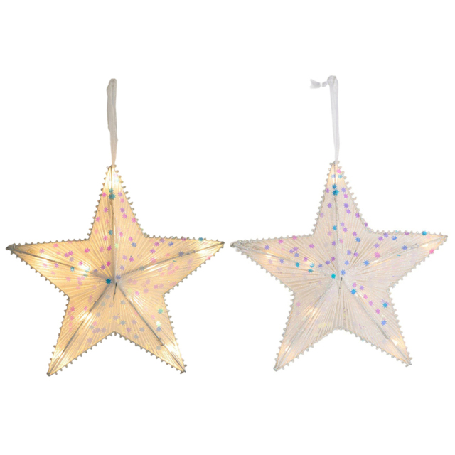 Sequin StarSilver and White - Angel Whispers - Wilko - image 1