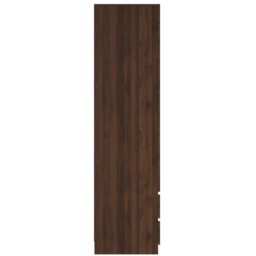 GFW Catania 3 Door 4 Drawer Royal Walnut Wood Wardrobe - Size: 3 Door, 4 Drawer - Brown - Wilko - thumbnail 6