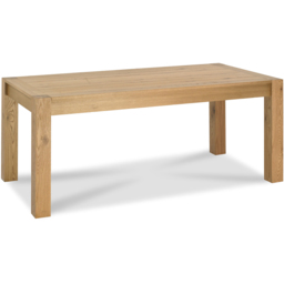 Bentley Designs Turin 8 Seater Light Oak Medium End Extending Table - Size: 6 Seater - Brown - Wilko - thumbnail 3