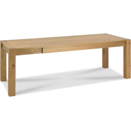 Bentley Designs Turin 8 Seater Light Oak Medium End Extending Table - Size: 6 Seater - Brown - Wilko - thumbnail 5
