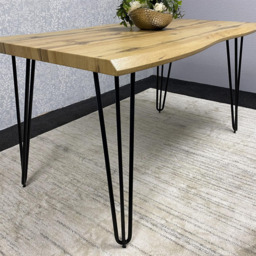 Kosy Koala 4 Seater Rustic Brown Dining Table - Multi - Wilko - thumbnail 6