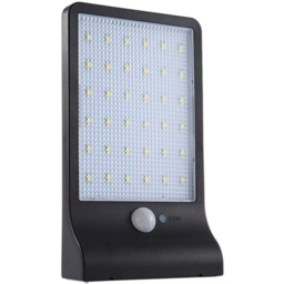 Garden Mile Motion Sensor Solar LED Light - Size: 10 x 9.5 x 9.5cm - Black - Wilko - thumbnail 4