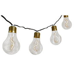 Clear 20 LED Indoor and Outdoor Neon String Light - Wilko - thumbnail 1