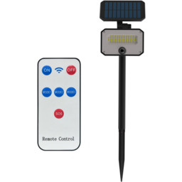 ENER-J 2 Pack 8W Solar Floodlight with PIR and Remote - Size: 20.7 x 13.2 x 13.2cm - White - Wilko - thumbnail 3