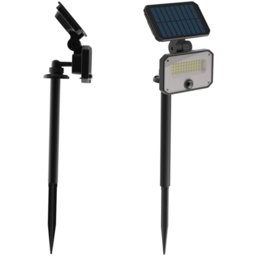 ENER-J 2 Pack 8W Solar Floodlight with PIR and Remote - Size: 20.7 x 13.2 x 13.2cm - White - Wilko - thumbnail 4