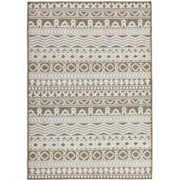 Origins Atlas Graphic Coffee Rug 200 x 290cm - Brown - Wilko - thumbnail 1