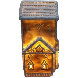 Gingerbread LED House DecorationBrown and White - Candy Cane Lane - Wilko - thumbnail 5