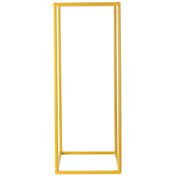Living and Home Rectangular Gold Metal Flower Stand Pedestal Rack - Size: 30 x 30 x 100cm - Wilko - thumbnail 4