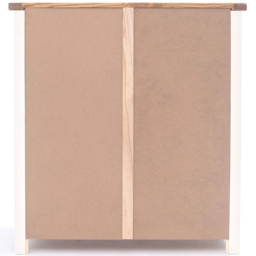 Tropea 4 Drawer Off White Chest of Drawers with Brass Drop Handles - Wilko - thumbnail 6