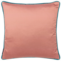 Paoletti Carnaby Olive Geometric Chain Satin Cushion - Size: 45 x 45cm - Green - Wilko - thumbnail 4