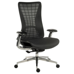 Teknik Office Quantum Mesh Chair Black - Size: 46 x 51 x 54cm - Wilko - thumbnail 3