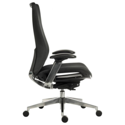 Teknik Office Quantum Mesh Chair Black - Size: 46 x 51 x 54cm - Wilko - thumbnail 6