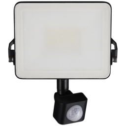 TCP PIR Motion Sensor 10W LED Floodlight with Screwless Connector - Size: 152.50 x 17 x 8.8cm - Black - Wilko - thumbnail 4