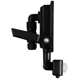 TCP PIR Motion Sensor 10W LED Floodlight with Screwless Connector - Size: 152.50 x 17 x 8.8cm - Black - Wilko - thumbnail 5
