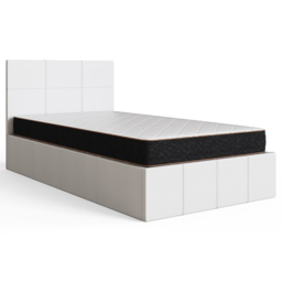GFW Single White Side Lift Ottoman Bed - Wilko - thumbnail 3