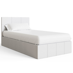 GFW Single White Side Lift Ottoman Bed - Wilko - thumbnail 4