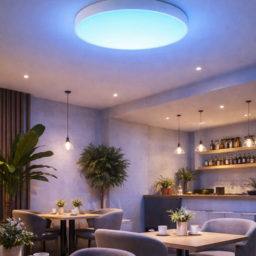ENER-J 40W CCT Scenic Surface RGBIC LED Round Ceiling Light 380mm - Size: 2 x 38 x 38cm - n/a - ENERJ - Wilko - thumbnail 3