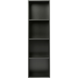 Jane 4 Shelf Black Cube Storage Unit - Home Garden Direct - Wilko - thumbnail 3