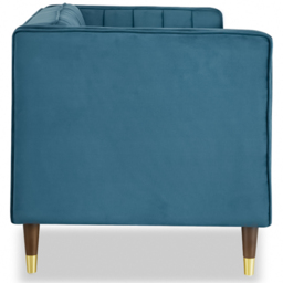 Home Detail Thomas 2 Seater Blue Velvet Sofa - Wilko - thumbnail 5