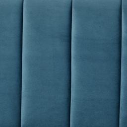 Home Detail Thomas 2 Seater Blue Velvet Sofa - Wilko - thumbnail 7