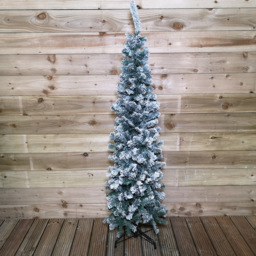 Premier Green Snow Flocked Spruce Pine Artificial Christmas Tree 5.5ft - Samuel Alexander - Wilko - thumbnail 7