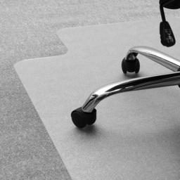Ultimat Polycarbonate Lipped Chair Mat 89 x 119cm - Size: 119 x 89 x 0.2cm - Clear - Wilko - thumbnail 6