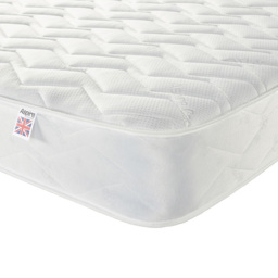 Aspire Double Comfort Small Double Bonnell Spring Memory Rolled Mattress - White - Aspire Beds - Wilko - thumbnail 4