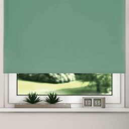 New EdgeBlinds Thermal Blackout Roller Blinds Basil 180cm - Size: W 180cm x D 165cm - Green - New Edge Blinds - Wilko - thumbnail 4