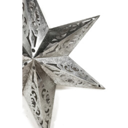 Metal Patterned Star Silver - Blushing Ballroom - Wilko - thumbnail 5