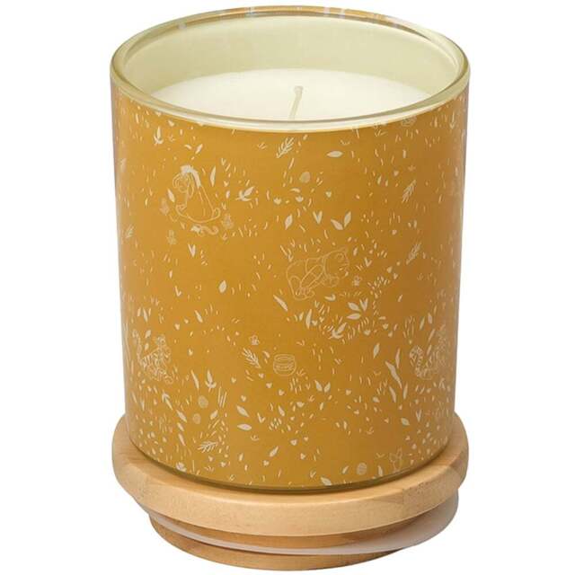 Disney Winnie The Pooh Honey and Orange Blossom Scented Candle 213g - Size: 12 x 9.1 x 9.3cm - Yellow - Wilko - image 1