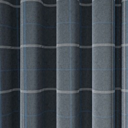 Helena Springfield Harper Woven Lined Navy Eyelet Curtains 168 x 183cm - Size: W 168 x D 183cm - Wilko - thumbnail 4