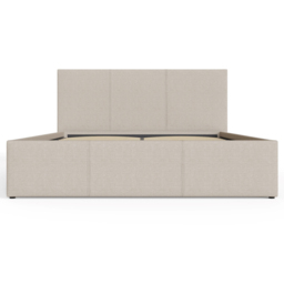 GFW Small Double Natural Fabric Ottoman Bed - Cream - Wilko - thumbnail 5