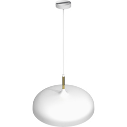 Milagro Lincoln White Pendant Lamp 230V - Size: 45 x 45 x 90cm - Wilko - thumbnail 7
