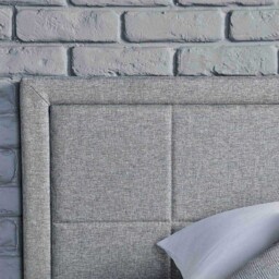 Portland Single Ottoman Upholstered Bed Frame with Storage - Grey - Wilko - thumbnail 7