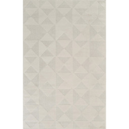 Desire Rugs Hamilton Cream Geometric Triangle Mosaic Rug 160 x 230cm - Size: 230 x 160 x 1.3cm - Wilko