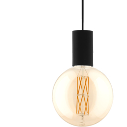 EGLO Pozueta Black Linear Pendant Light - Size: 110 x 6.5 x 84cm - Wilko - thumbnail 4