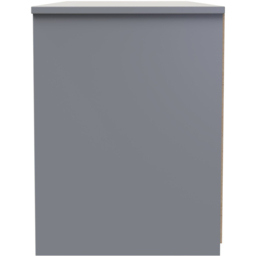 Crowndale New York 4 Drawer Dusk Grey Chest of Drawers Ready Assembled - Wilko - thumbnail 5