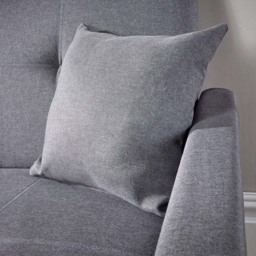 Home Source 2 Seater Dark Grey Sofa Bed - Wilko - thumbnail 4