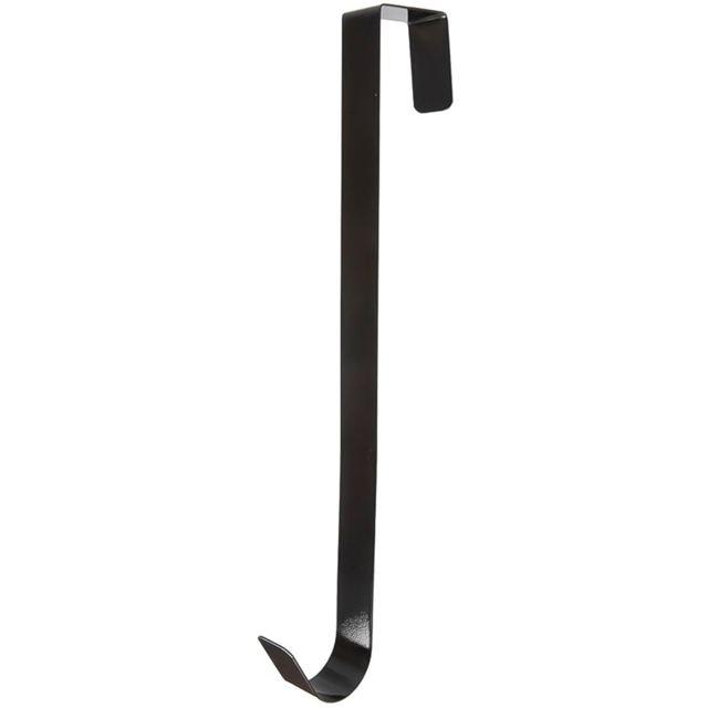 Shatchi Black Metal Wreath Hanger Green - Size: 39 x 1.5 x 30cm - Wilko - image 1