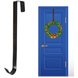 Shatchi Black Metal Wreath Hanger Green - Size: 39 x 1.5 x 30cm - Wilko - thumbnail 4