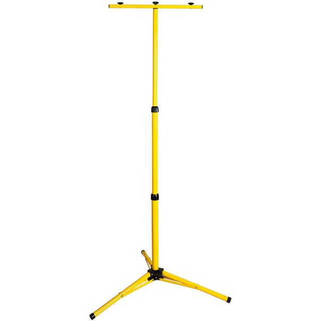 Sylvania SylWork Work Floodlight Extendable Tripod - Size: 60 x 10 x 10cm - Yellow - Wilko - image 1