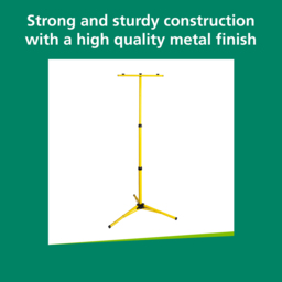 Sylvania SylWork Work Floodlight Extendable Tripod - Size: 60 x 10 x 10cm - Yellow - Wilko - thumbnail 5