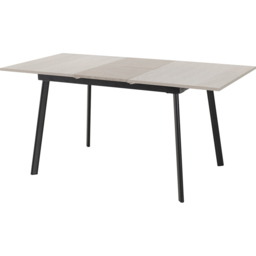 Seconique Avery 4 Seater Extending Dining Table Concrete Grey Oak - Brown - Wilko - thumbnail 3