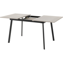 Seconique Avery 4 Seater Extending Dining Table Concrete Grey Oak - Brown - Wilko - thumbnail 5