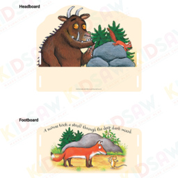 Kidsaw Gruffalo Green and Cream Toddler Bed - Wilko - thumbnail 6