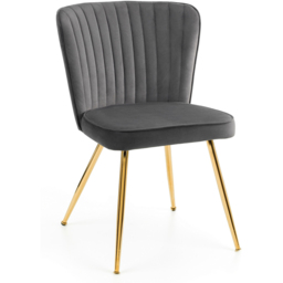 Julian Bowen Cannes Set of 2 Grey Dining Chairs - Wilko - thumbnail 4