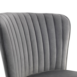 Julian Bowen Cannes Set of 2 Grey Dining Chairs - Wilko - thumbnail 6