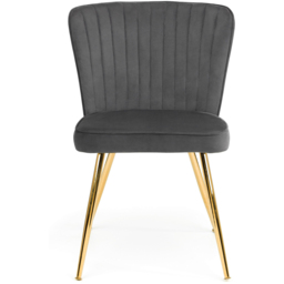 Julian Bowen Cannes Set of 2 Grey Dining Chairs - Wilko - thumbnail 5