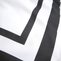 Oxford Border Duvet Set Monochrome Double - Divante - Wilko - thumbnail 4