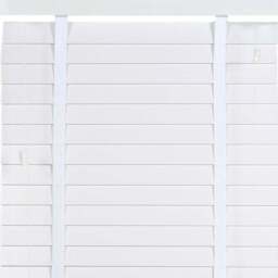 Ashwood Venetian Blind Cotton White 180cm - Wilko